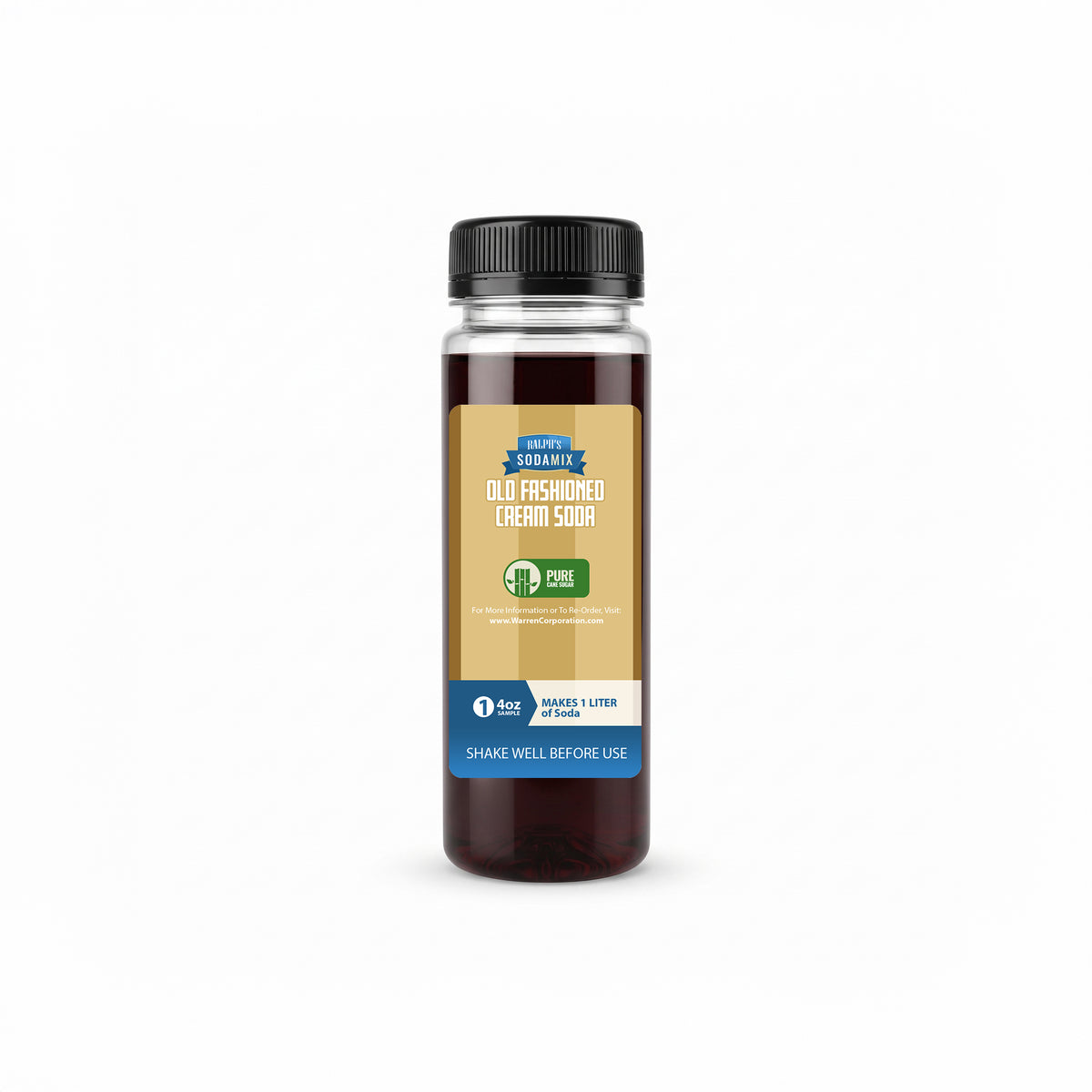 Old Fashioned Cream Soda Sparkling Water Flavoring Syrup