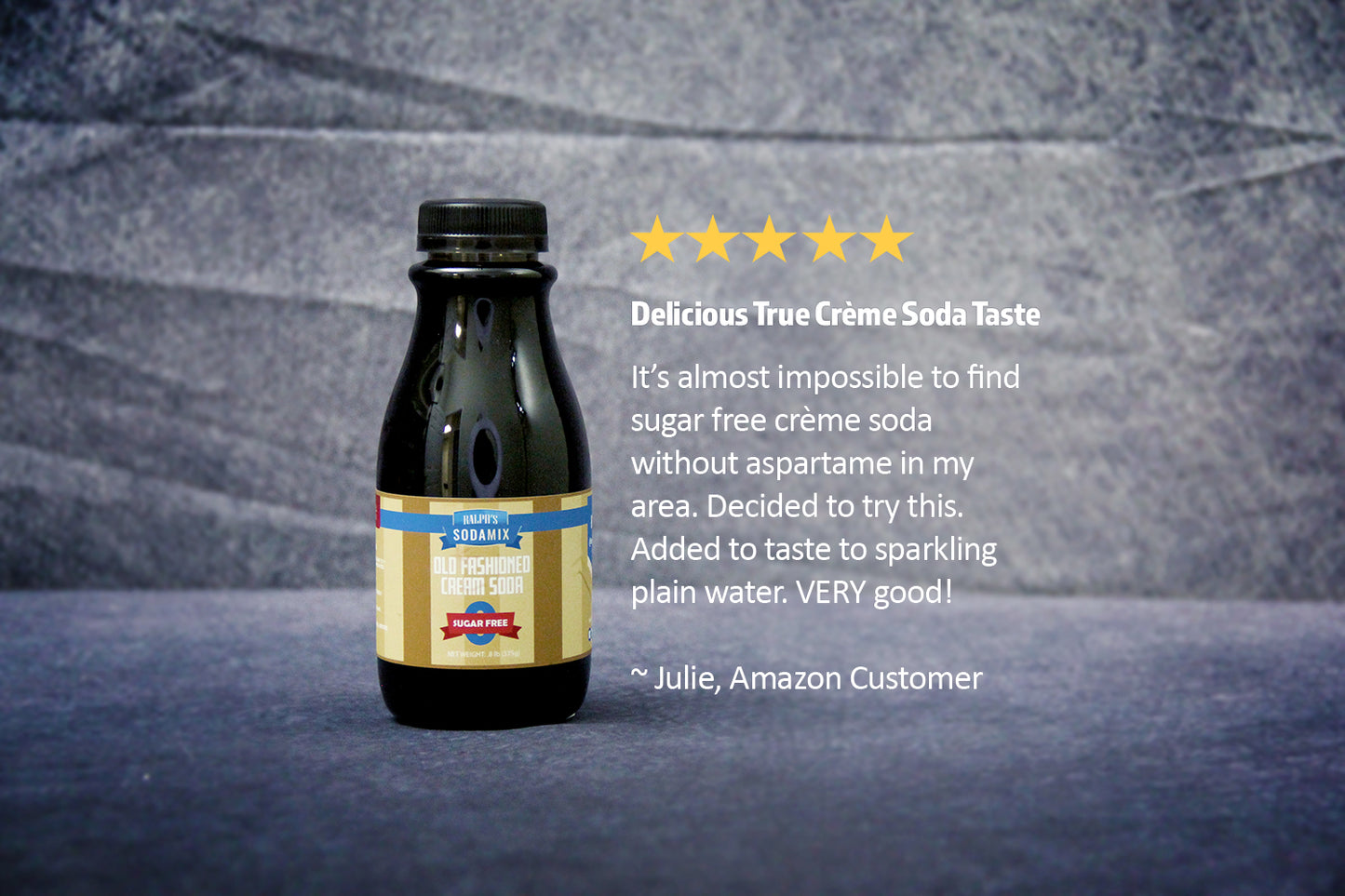 Old Fashioned Cream Soda Sparkling Water Flavoring Syrup