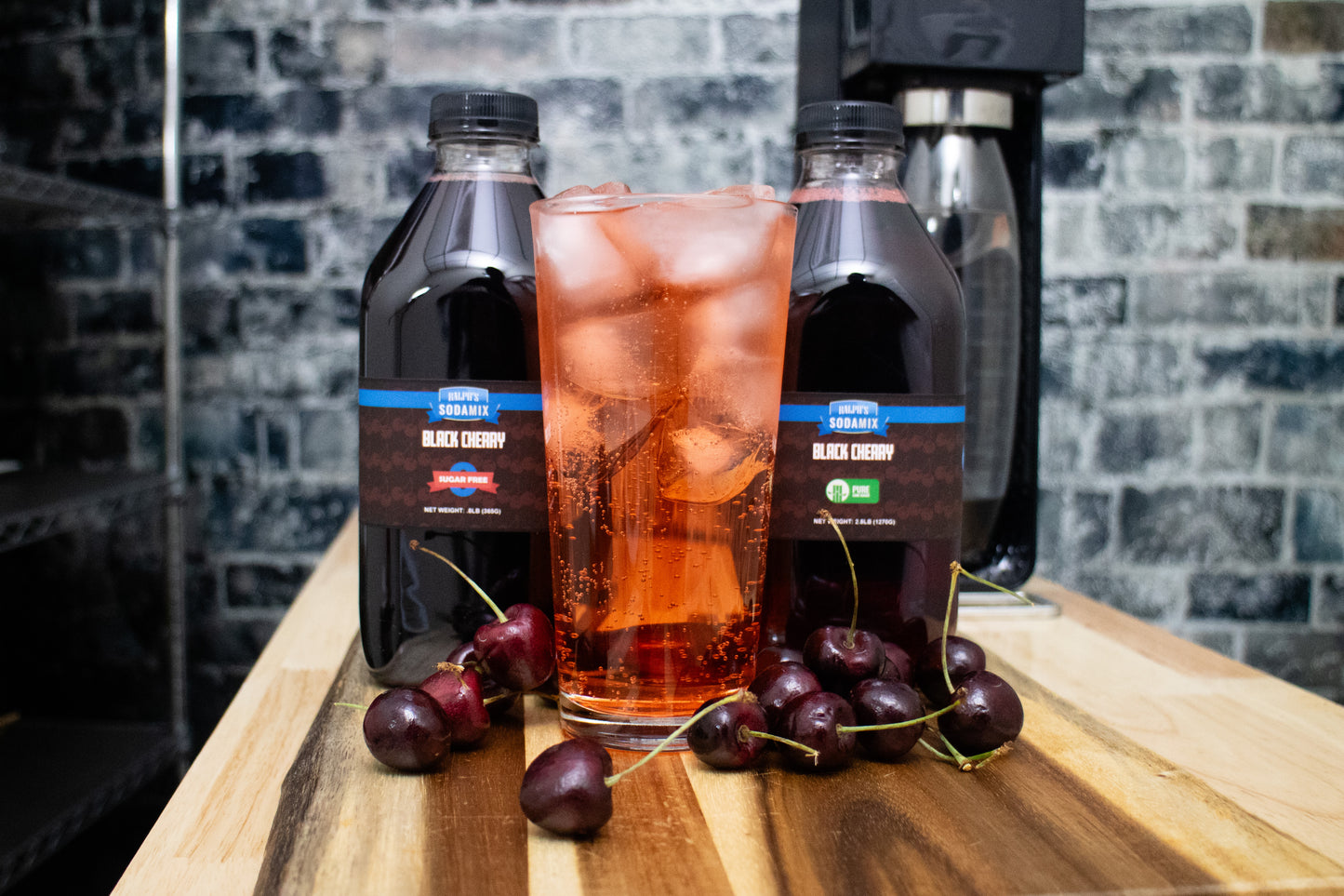 Black Cherry Sparkling Water Flavoring Syrup