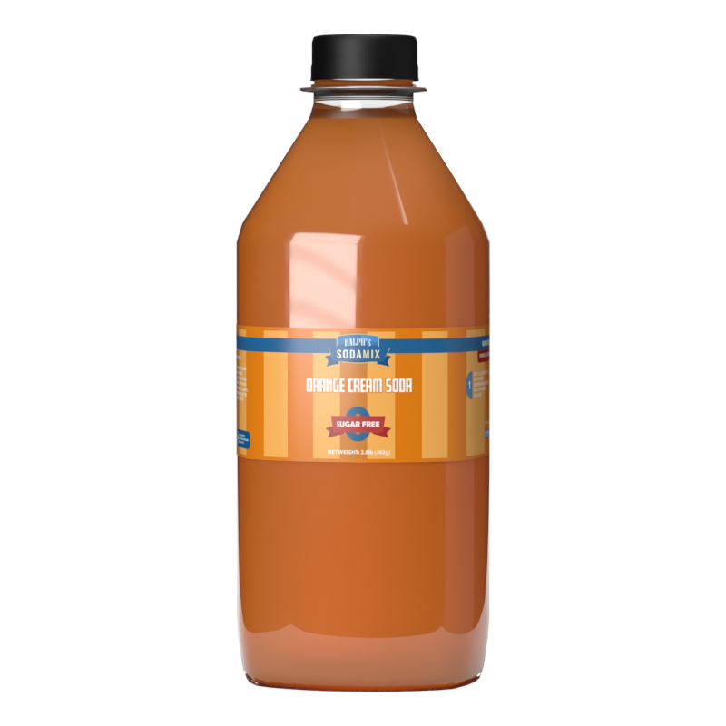 Orange Cream Soda Sparkling Water Flavoring Syrup