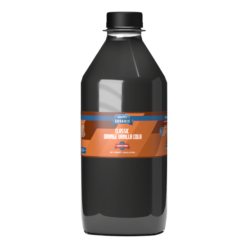 Classic Orange Vanilla Cola Sparkling Water Flavoring Syrup