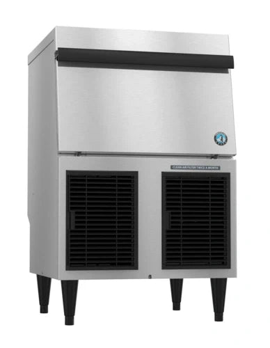 Hoshizaki F-330BAK-C Nugget Ice Maker with 80 lb Bin, Air-Cooled Self-Contained, 300 lb/24 hr, Stainless Steel