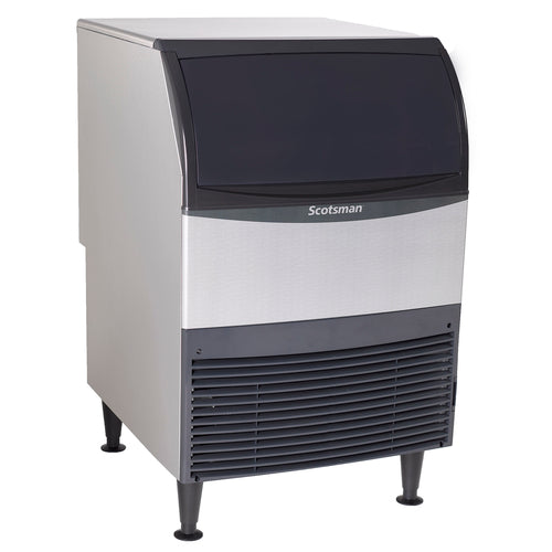 Scotsman UN324AX-1 24-Inch Undercounter Nugget Ice Maker with 80 lb Bin, Air-Cooled, 340 lb/24 hr, Stainless Steel