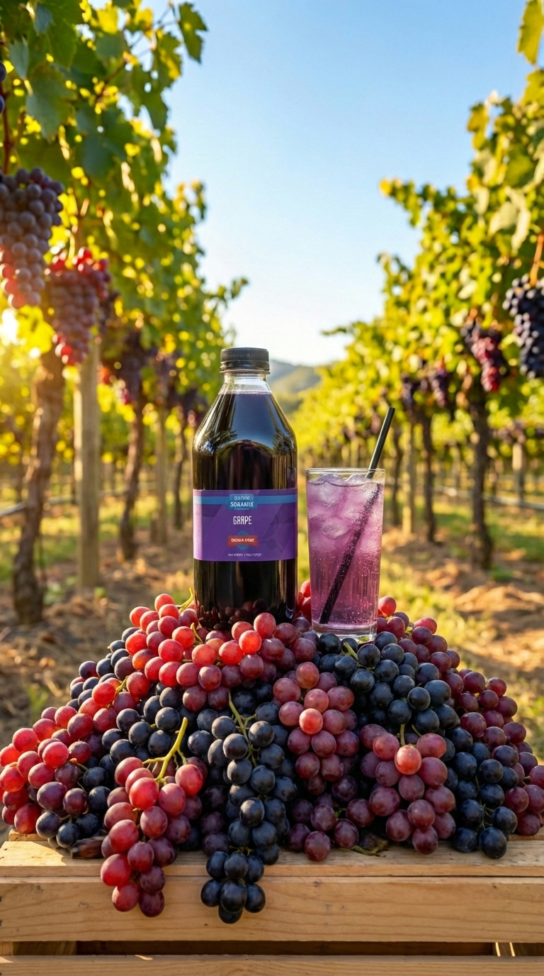Grape Sparkling Water Flavoring Syrup